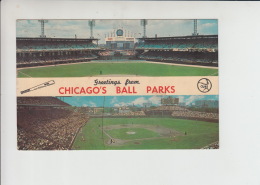 White Sox, Wrigley Field, Chicago Cubs´ Stadium Postcard 1967 (st736) - Baseball