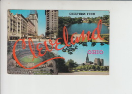 Cleveland Ohio Stadium, Postcard 1961 (st747) - Baseball
