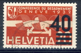 SVIZZERA PA 1935  An. A23 C. 40 Su C. 20 Rosso Usato Annullo Ginevr Catalogo € 31 - Usati