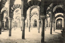 Delcampe - CPA ESPAGNE CORDOBA  Interior De La Mezquita - Córdoba