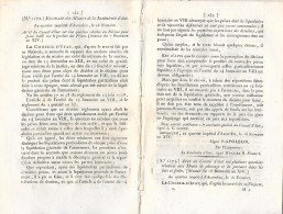 CORSAIRES - PRODUIT DES PRISES - LETTRES De GRÂCE Pour Les Colonies - Brevets D´invention (voir Détails) - Historische Dokumente