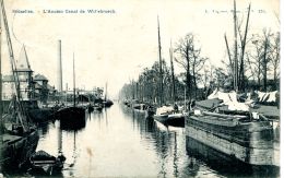 N°49176 -cpa Bruxelles -canal De Willebroeck- - Péniches