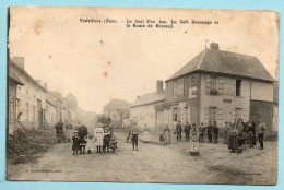 Viefvillers (Oise) - Le Bount D'en Bas. Le Cafè Descamps Et La Route De Breteuil. - Picardie