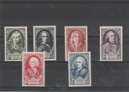 CELEBRITES - SERIE N° 853 A 858 NEUVE SANS CHARNIERE - COTE 31 € - Unused Stamps