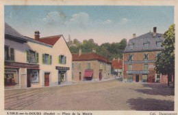 7975-L'ISLE-SUR-LE-DOUBS - PLACE DE LA MAIRIE-1952-FP - Isle Sur Le Doubs