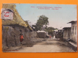CPA Afrique Occidentale - Dahomey / Bénin - Porto-Novo : Une Rue (plis En L´état) - Benin