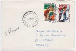 ANTARCTIQUE AUSTRALIEN - LETTRE 1968 ANAVE MACQUARIE - Briefe U. Dokumente