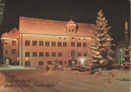 Immenstadt Im Allgäu - Marienplatz Und Schloß   Weihnachtskarte - Immenstadt