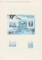 France 2009 Y&T F 4350. Document Officiel. Protection Des Pôles. Manchots, Iceberg, Phoque - Autres & Non Classés
