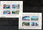 1984 - Collaboration Intereuropeenne / PONTS  Mi Bloc 202/203 Et Yv 166/167 MNH - Ongebruikt