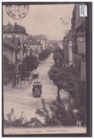 LAUSANNE - BOULEVARD DE GRANCY - TRAMWAY - TB ( TIMBRE DECOLLE AU DOS ) - Grancy