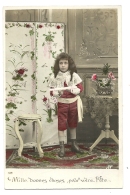 Cp, Enfant, Mille Bonnes Choses Pour Votre Fête, Voyagée 1907 - Other & Unclassified
