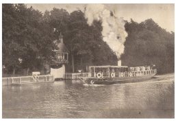 (916) Very Old Postcard - Carte Ancienne - UK - Benson Boat House And Steamer - Sonstige & Ohne Zuordnung