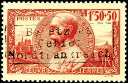 1,50 Fr. + 50 C. Sondermarke "General Galliéni" Mit Aufdruck In Type II, Tadellos Postfrisch - Mit... - Autres & Non Classés
