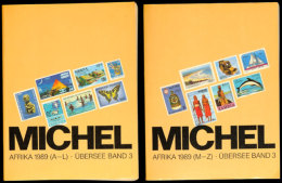Michel Überseekataloge Afrika 1989 (A-Z) In 2 Katalogen, Neuwertiger Zustand  Michel Overseas Catalogs... - Autres & Non Classés