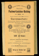 1910, Senf, Ganzsachenkatalog "ganze Welt", Sehr Seltenes Altes Exemplar  1910, Mustard, Postel Stationery... - Autres & Non Classés