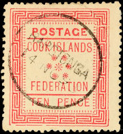 1 P. - 10 P. Freimarken, Tadellos, Gestempelt, Katalog: 1/4x O1 P. - 10 P. Postal Stamps, In Perfect Condition,... - Cook