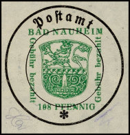 108 Pf. In Der Seltenen Type Auf Grauem Glanzpapier Tadellos Postfrisch, Mi. 400.-, Katalog: 7Ixz **108 Pf. In... - Bad Nauheim