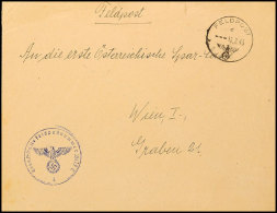 BP Lyon: 1943, Briefstempel "15177 E" (= Prüfstelle Lyon) Klar Auf Feldpostbrief Mit Normstempel "d 16.2.43"... - Autres & Non Classés