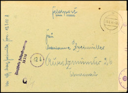 1944, V-Waffen, Feldpostbrief Mit Tarnstempel "VII-V 23.6.44" Und L2-Briefstempel "Dienststelle Feldpostnummer... - Autres & Non Classés