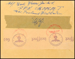 1944, Festung St. Nazaire, Brief Aus Der Festung Mit Feldpost-Normstempel "b 25.11.44" Und... - Autres & Non Classés