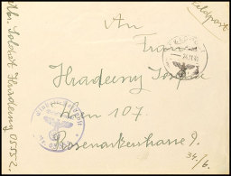 1941, Alderney: Feldpostbrief Mit Normstempel "e 24.11.41" Und Briefstempel Und Absendervermerk Mit Feldpost-Nummer... - Autres & Non Classés