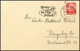 1937, Legion Connor, Frankierter Brief Aus BERLIN NW 7 20.5.37 Mit Rückseitigem Datums-L1 "18.Mai" Nach... - Autres & Non Classés