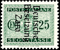 25 C. Grün, Postfrisch, Auflage Nur 1.000 Stück, Geprüft Ludinb BPP, Mi. 1.000,-, Katalog: 4... - Autres & Non Classés