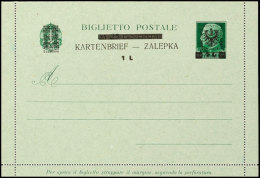 Kartenbrief 1 L. Auf 25 C., Ungebraucht Tadellos, Mi. 110,-, Katalog: K1 BFLetter-card 1 L. On 25 C., Unused In... - Autres & Non Classés