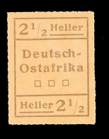 2 1/2 Heller WUGA  Tadellos Ungebraucht, Gepr. Steuer VÖB, Mi. 70.-, Katalog: III/I OG2 + Lighter... - Afrique Orientale
