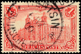 1 M. Rot Petschili, Gestempelt "TIENTSIN 11 12 00", Tadellos, Gepr. Bothe BPP, Mi. 700.-, Katalog: PVi O1 M.... - Chine (bureaux)