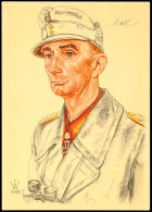 1942, Generaloberst Dietl, Color VDA Karte E70, Ungebraucht, Erh. I-II (alter Ausruf 40)  BF1942, Colonel... - Autres & Non Classés
