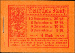 Germania 1920: Markenheftchen 13A Tadellos Postfrisch Und Original Geklammert, Mi. 300.-, Katalog: MH13A... - Carnets