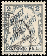 2 Pfg. "für Baden", Rundgestempeltes Prachtstück, Mi. 100,-, Katalog: 9 O2 Pfg. "for Baden", Round... - Autres & Non Classés