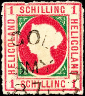 1 S. Gestempelt, Kleine Beanstandungen, Signiert Schulz BPP, Mi. 250,-, Katalog: 2 O1 S. Used, Small Faults,... - Héligoland
