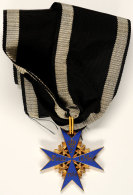 Sammleranfertigung Preußen, Orden Pour Le Mérite Kreuz (nach OEK 1592), Am Band, Zustand II. ... - Non Classés