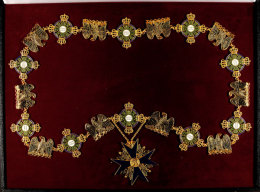 Sammleranfertigung Preussen, Hoher Orden Vom Schwarzen Adler Goldene Kette (nach OEK 1578), Mit Echtheitszertifikat... - Non Classés