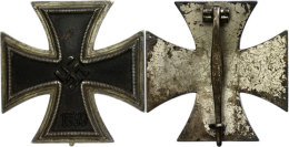 Eisernes Kreuz, 1. Klasse, Gewölbt, An Nadel, Ohne Hersteller, Zustand II-III., Katalog: OEK3822/7... - Non Classés