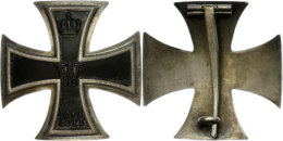 PREUSSEN, Eisernes Kreuz, Ausgabe 1914, 1. Klasse, Gewölbte Form, An Nadel, Rückseitig Punze "935",... - Non Classés