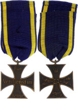 BRAUNSCHWEIG, Kriegsverdienstkreuz, 2. Klasse, Am Band, Zustand II-III., Katalog: OEK 634 II-IIIBrunswick, War... - Non Classés