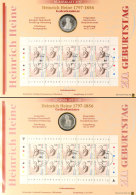 Numisblatt 3/97, H. Heine Mit Und Ohne Rune, 2 Tadellose Blätter In Folie, Katalog: 3/97 Numis-sheet 3 /... - Autres & Non Classés