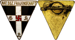 Nationalsozialistische Frauenschaft (NSF), Mitgliedsabzeichen, 4. Form, 27 Mm., Katalog: Hüs.9125da... - Non Classés