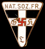 Nationalsozialistische Frauenschaft (NSF), Mitgliedsabzeichen 11. Form., Katalog: Hüs.9125j IINazi Women's... - Non Classés