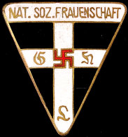 Nationalsozialistische Frauenschaft (NSF), Mitgliedsabzeichen 5. Form, 27 Mm., Katalog: Hüs.9125ea IINazi... - Non Classés