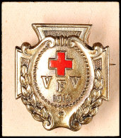 Vaterländischer Frauenverein Vom Roten Kreuz (VFV), Kriegsdienstabzeichen 1914 In Silber. In Kleiner... - Non Classés