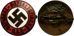 Nationalsozialistische Deutsche Arbeiterpartei (NSDAP) , Mitgliedsabzeichen, 18 Mm, Emailliert., Katalog:... - Non Classés