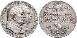 Weißmetallmedaille (Dm. Ca. 36mm, Ca. 18,48g), 1931, Von K. Goetz, Auf Die 60Jahrfeier Der... - Autres & Non Classés