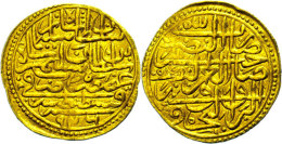 Sultani Altin, (3,45g), 1520-1566, (926 AH), Sulayman I., Ss.  SsSultani Altin, (3, 45g), 1520-1566, (926... - Turquie