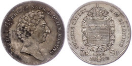 1/8 Riksdaler, 1832, CB, Karl XIV. Johan, Vz.  Vz1 / 8 Riksdaler, 1832, CB, Karl XIV. Johan, Extremley Fine  Vz - Suède