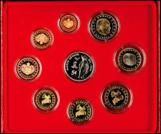 1 Cent-5 Euro, 2004, Sainte Devote, Kursmünzensatz Mit Zertifikat In Ausgabeschatulle Und OVP, PP.  PP1... - Autres & Non Classés